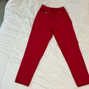 Red women Jean trousers